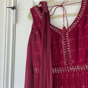 Red dress